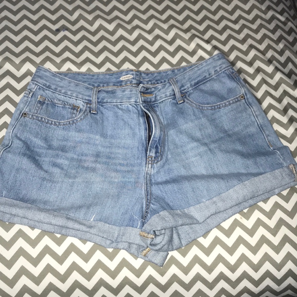Woman’s denim shorts
